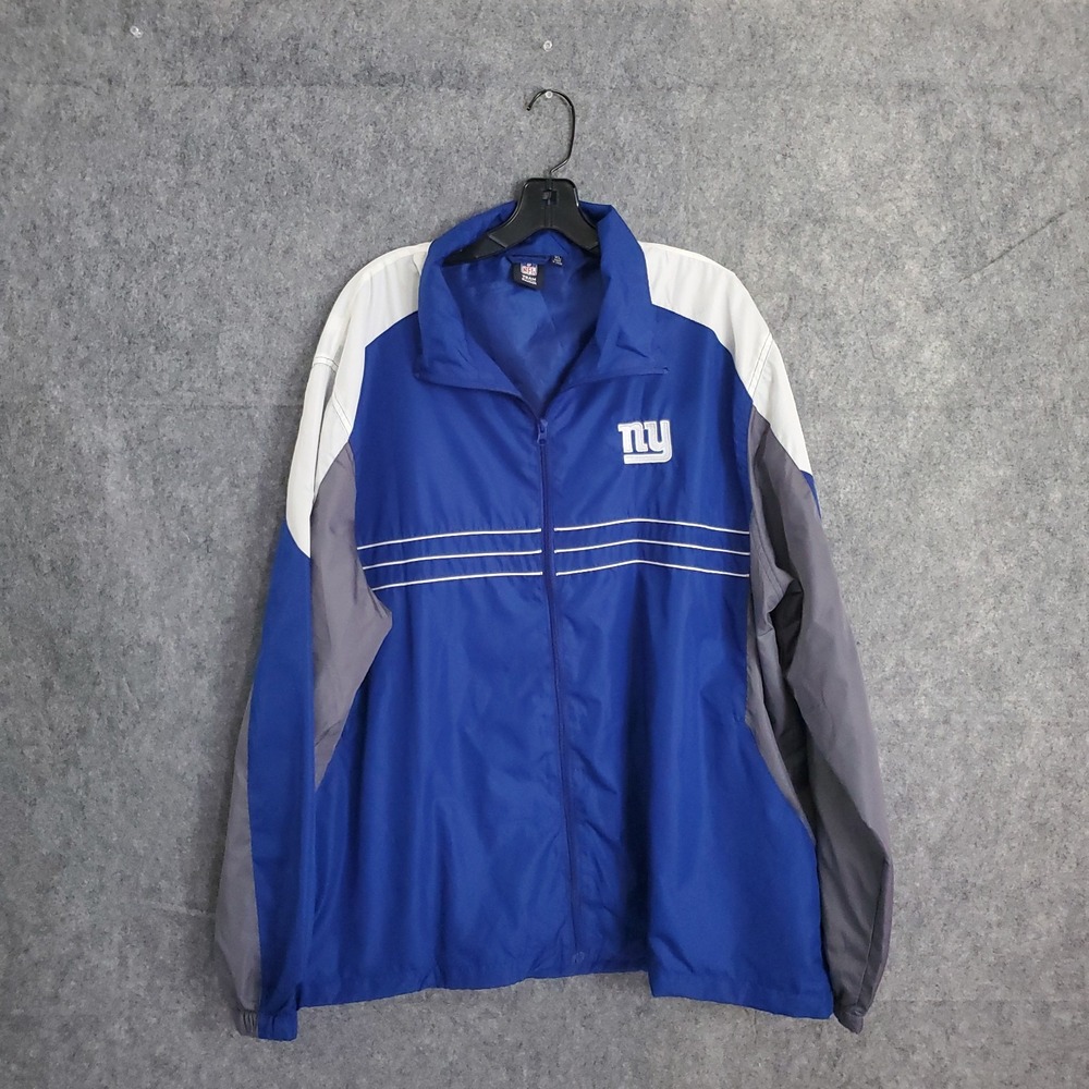 New York Giants Windbreaker Mens Sports Illustrated‎ XL NFL Team Apparel Reebok